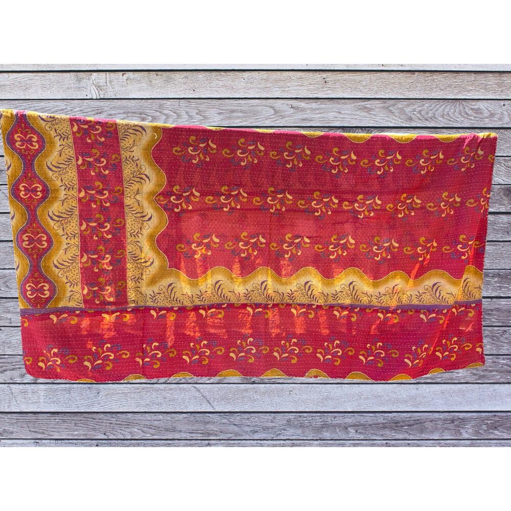 Brand New Kanta Double Sided Quilt South Asian